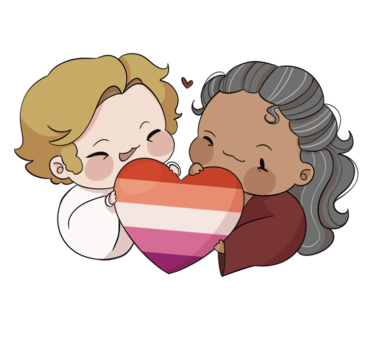 Mini Rainbow Pride Heart Stickers – Queer Collective