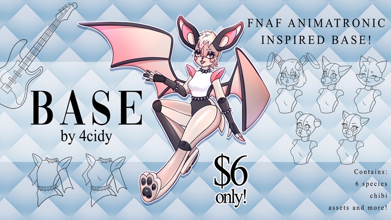 Female Full Body Base - Dissy's Ko-fi Shop - Ko-fi ❤️ Where creators get  support from fans through donations, memberships, shop sales and more! The  original 'Buy Me a Coffee' Page.
