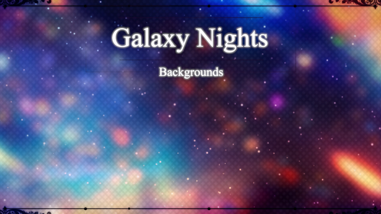 Galaxy Night Background Pack (Animated) - Freya Amari's Ko-fi Shop - Ko ...