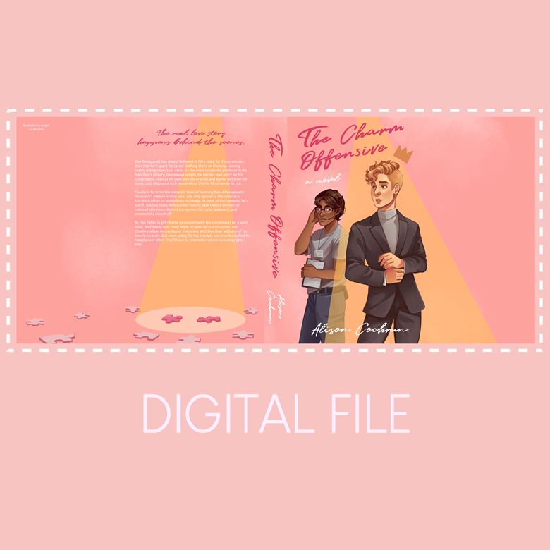 The Charm Offensive Printable Dust Jacket PDF Libra Summers s Ko fi 