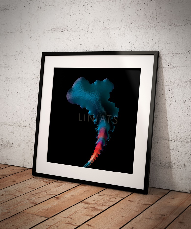 Printable Wall Art | Abstract Fractal Wall Art | Home Décor | Wall ...