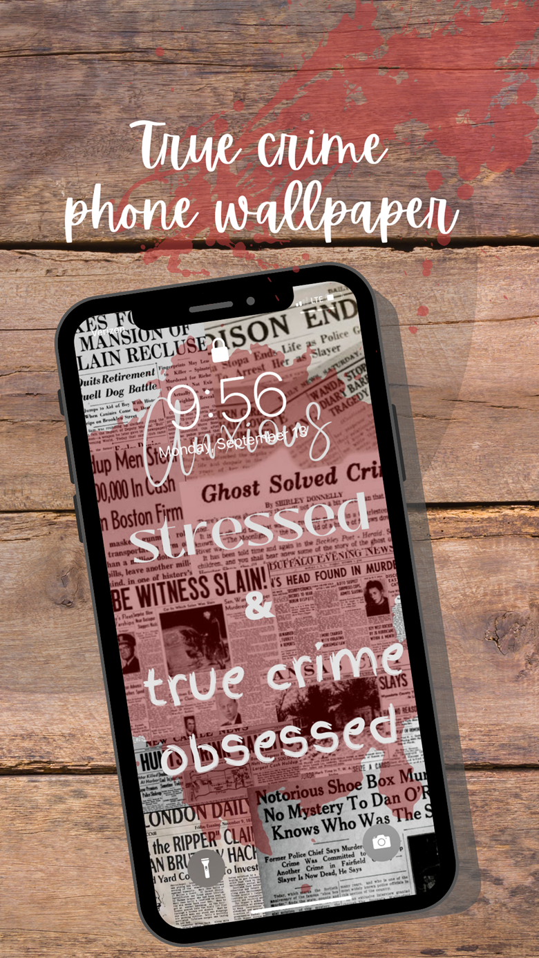 Anxious stressed true crime obsessed Phone Wallpaper Download   MorriganKaii  s Kofi Shop  Kofi  Where creators get support from  fans through donations memberships shop sales and more The original 