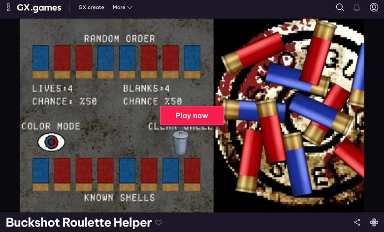 Buckshot Roulette Helper - Ko-fi ️ Where creators get support from fans ...