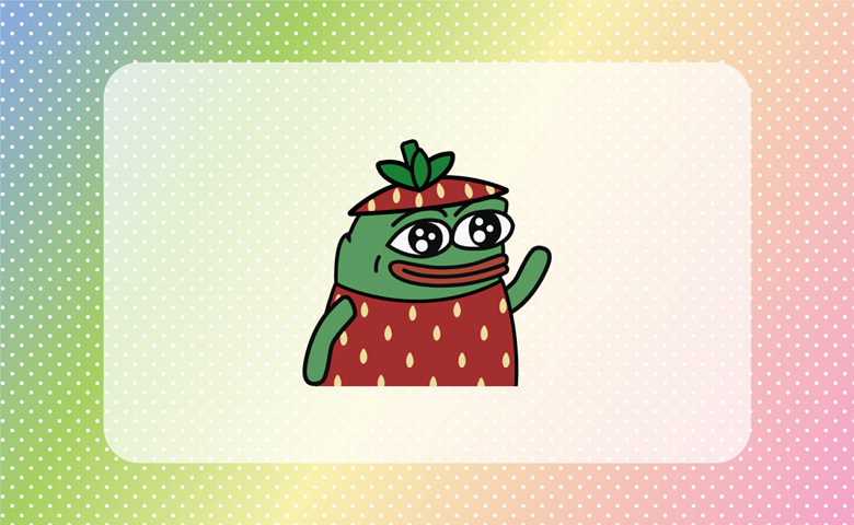 peepoWave Strawberry Static Twitch Emote - Red Star Blanket's Ko-fi ...