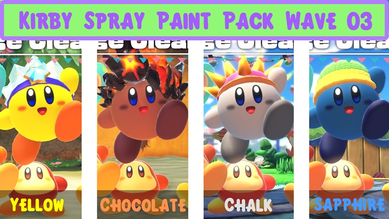 Download] Kirby Spray Paint Pack for Kirby and the Forgotten Land - Ko-fi  ❤️ Where creators get support from fans through donations, memberships,  shop sales and more! The original 'Buy Me a
