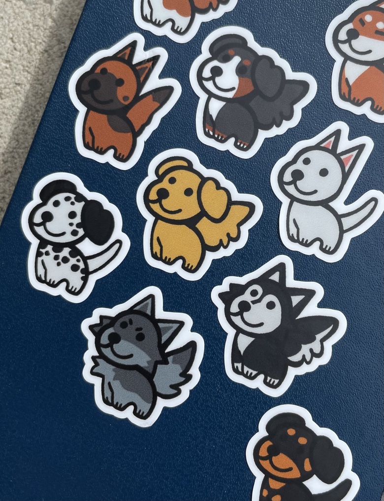 DOGS! Stickerpack - mjoelke's Ko-fi Shop - Ko-fi ️ Where creators get ...