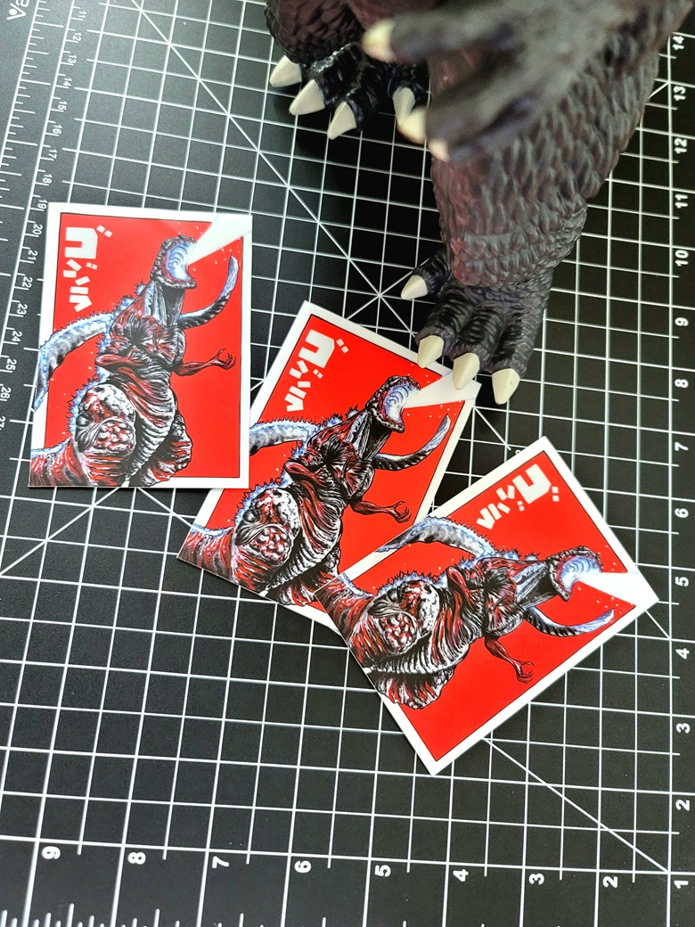Shin Godzilla Stickers - Svenrin's Ko-fi Shop - Ko-fi ❤️ Where