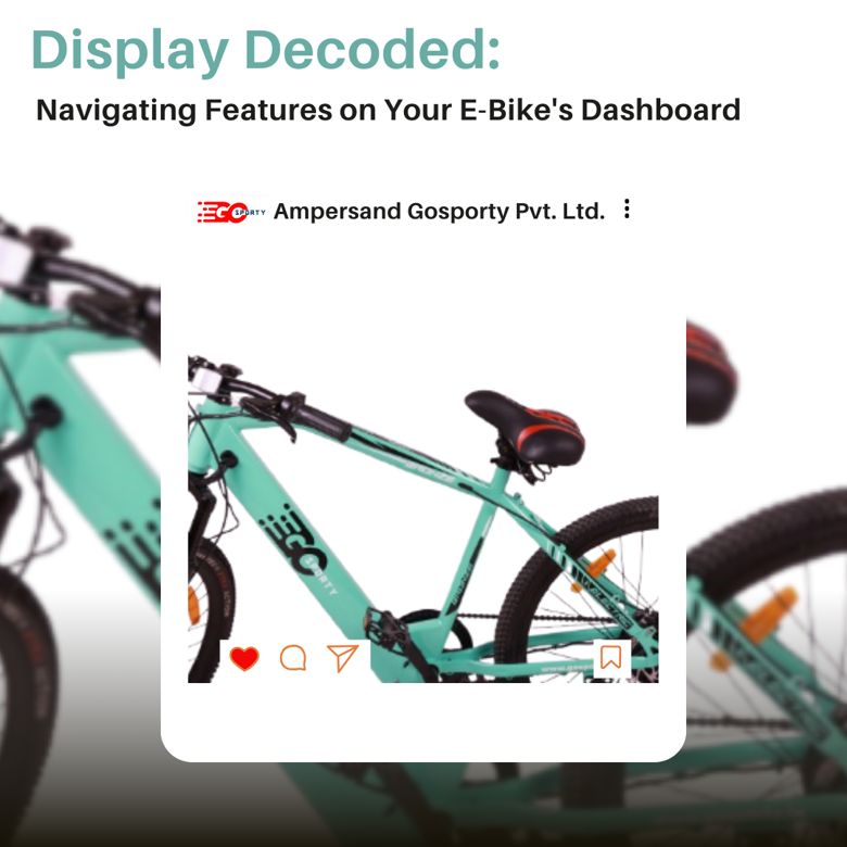 Understanding Your E-Bike's Dashboard Features