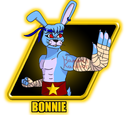 My Glamrock Bonnie Design (using in game depictions and fan art as