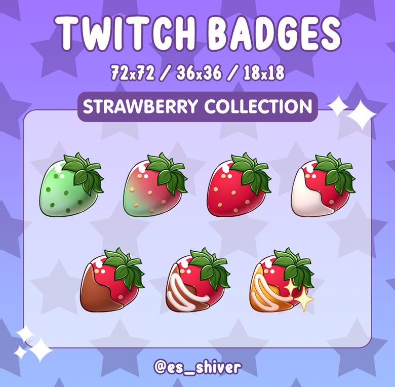 strawberry stickers - messofminds's Ko-fi Shop - Ko-fi ❤️ Where creators  get support from fans through donations, memberships, shop sales and more!  The original 'Buy Me a Coffee' Page.