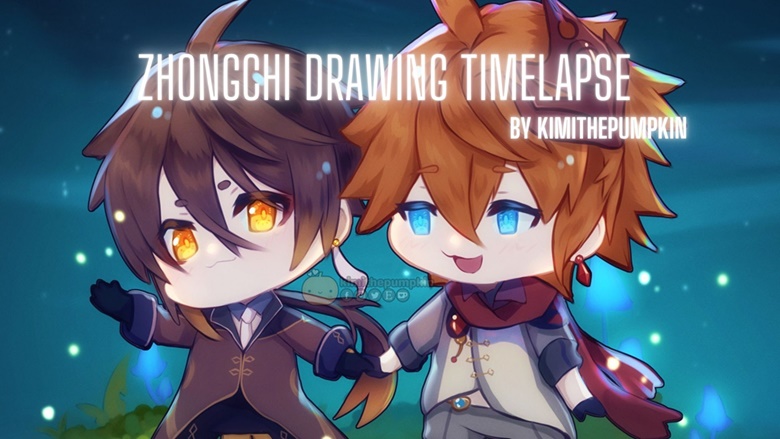 Zhongchi chibi drawing timelapse - Ko-fi ️ Where creators get support ...