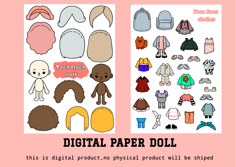 toca-boca-paper-doll-bundle-toca-boca-paper-doll-and-clothes-etsy