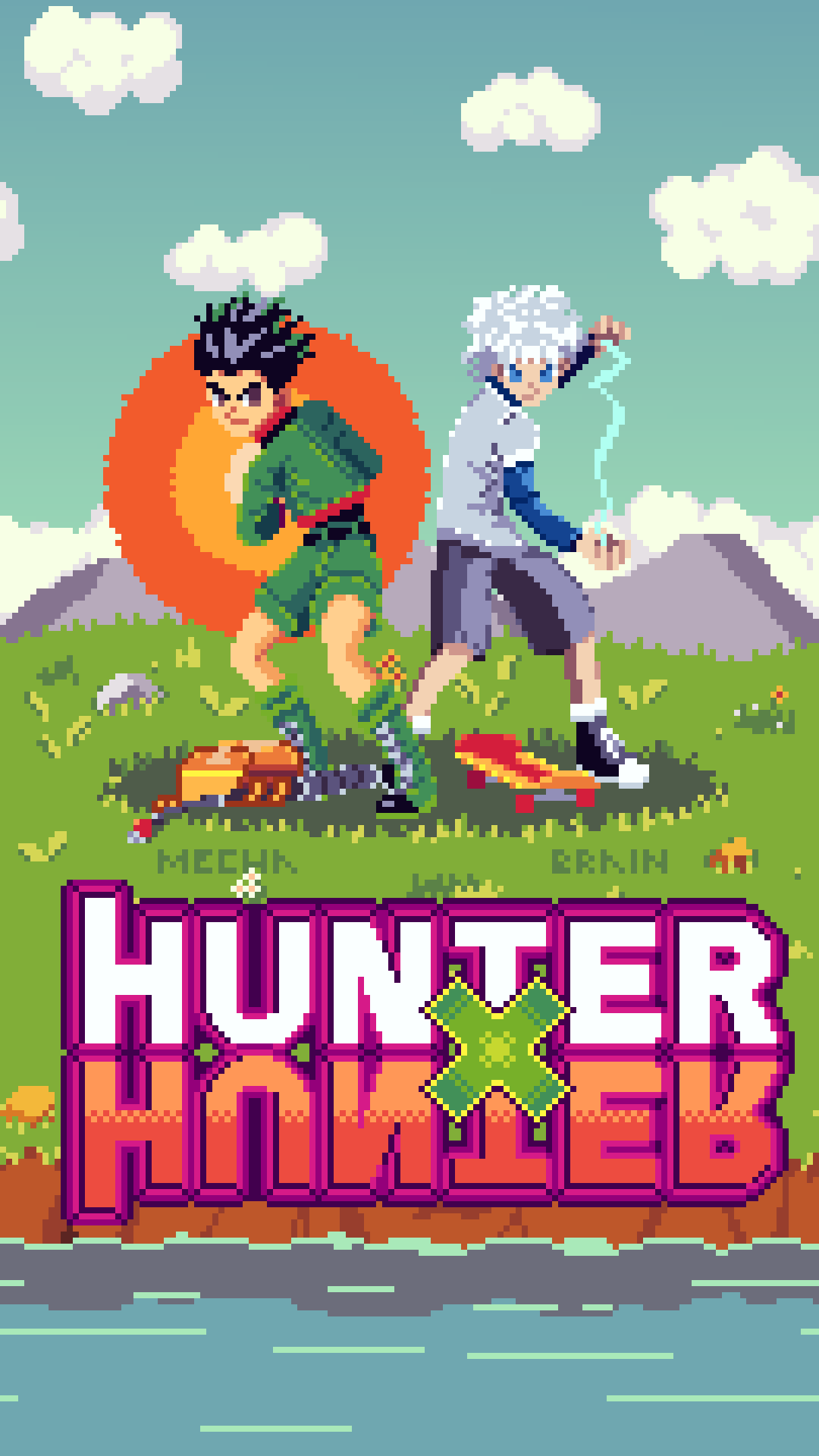 Hunter X Hunter wallpaper bundle (Desktop & phone) - Mecha Brain's