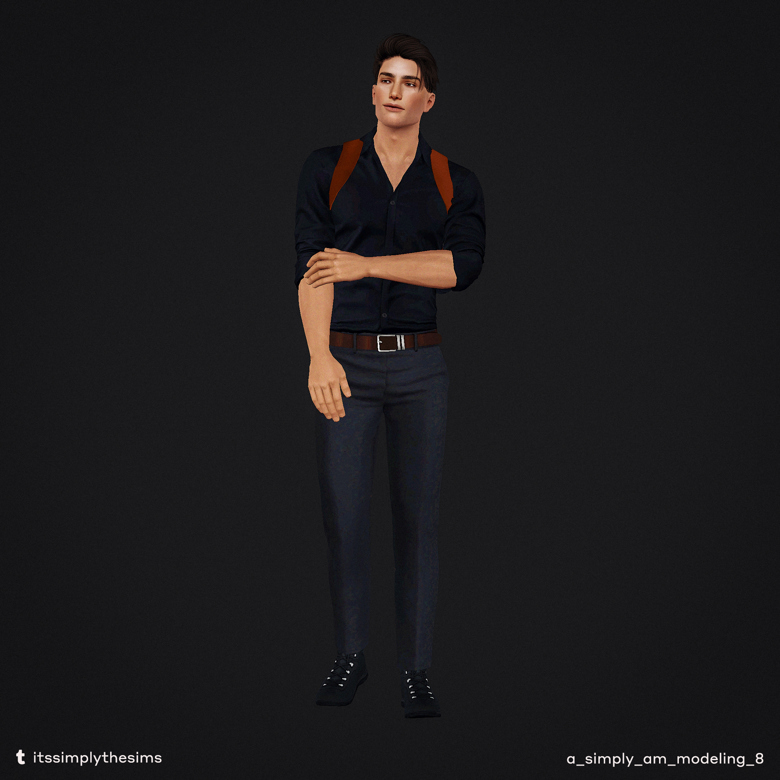male poses - The Sims 4 Download - SimsFinds.com