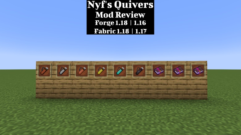 Nyf's Quivers | minecraft | mod review - Ko-fi ️ Where creators get ...