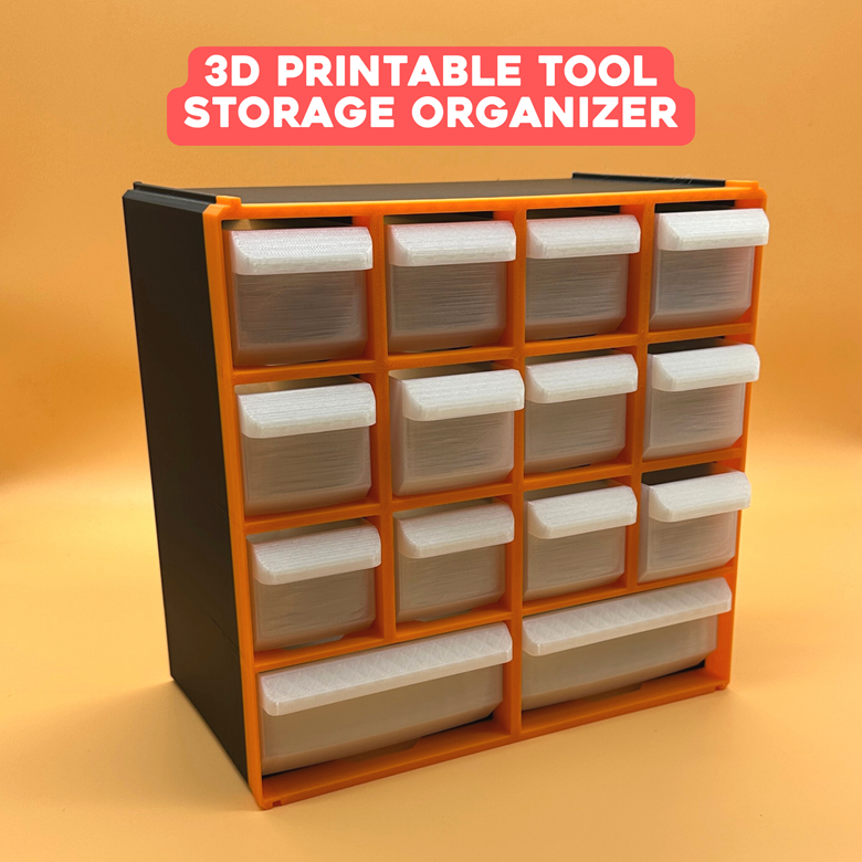 Junk Drawer Organizer Boxes by kornon, Download free STL model