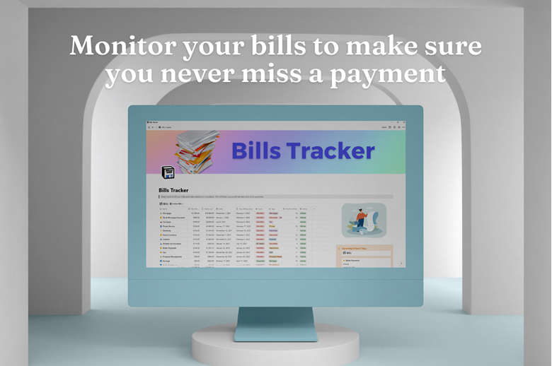 Bill Tracker ProfitPlannerX OS ExtyCreate's Kofi Shop Kofi ️