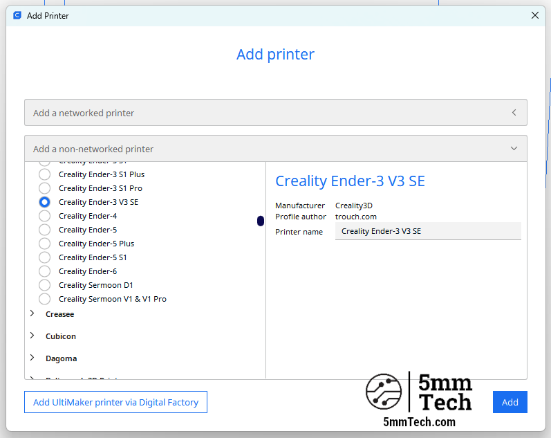 Creality Ender 3 V3 SE - Slicer Profile Supports - Ko-fi