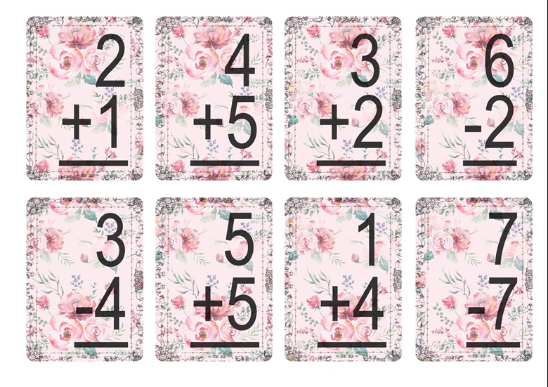 FREE Timeless Rose flash cards A4 sheet - Create with Scrimpingmommy's ...