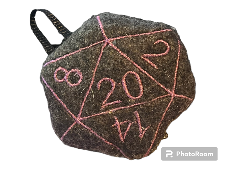 Plush D20 Charm - Asher's Ko-fi Shop - Ko-fi ️ Where creators get ...