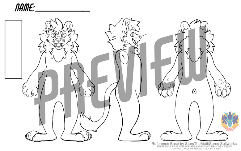 Commission Cat Full Reference Sheet (Download Now) 