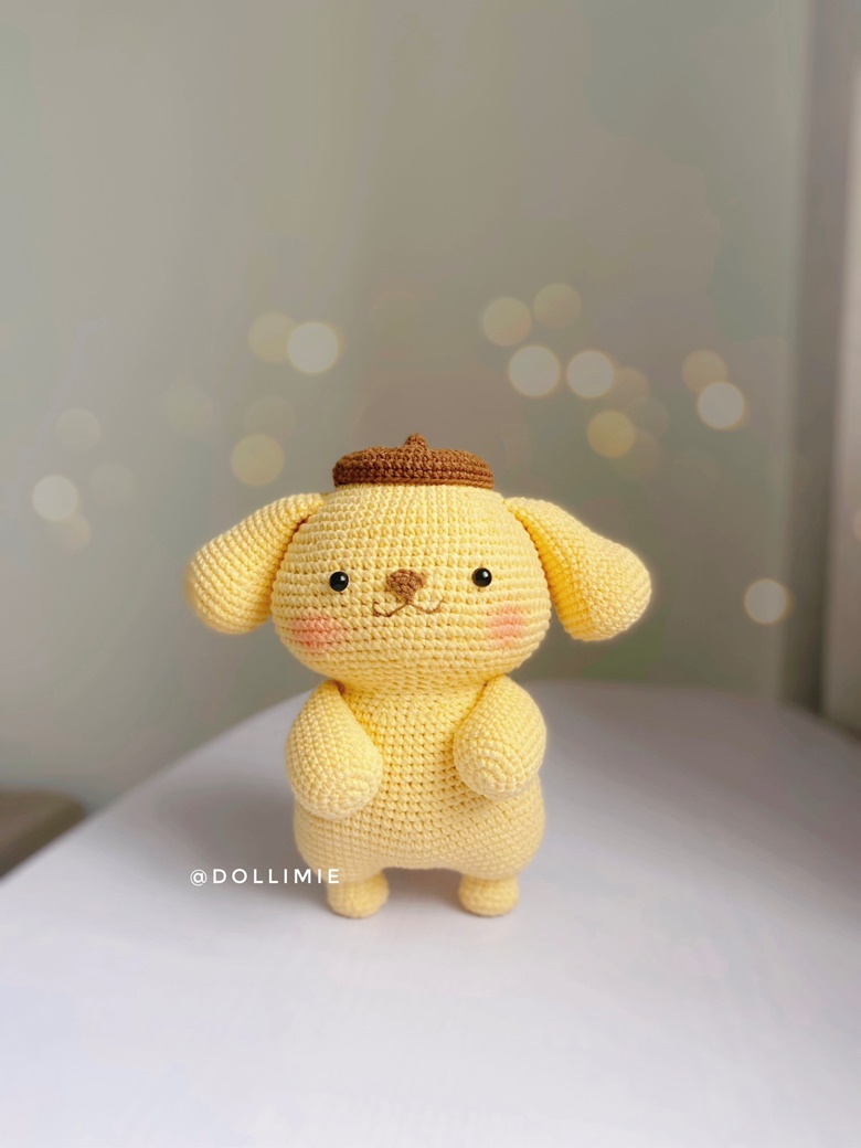 Pompom Purin crochet pattern - Dollimie's Ko-fi Shop - Ko-fi ️ Where ...