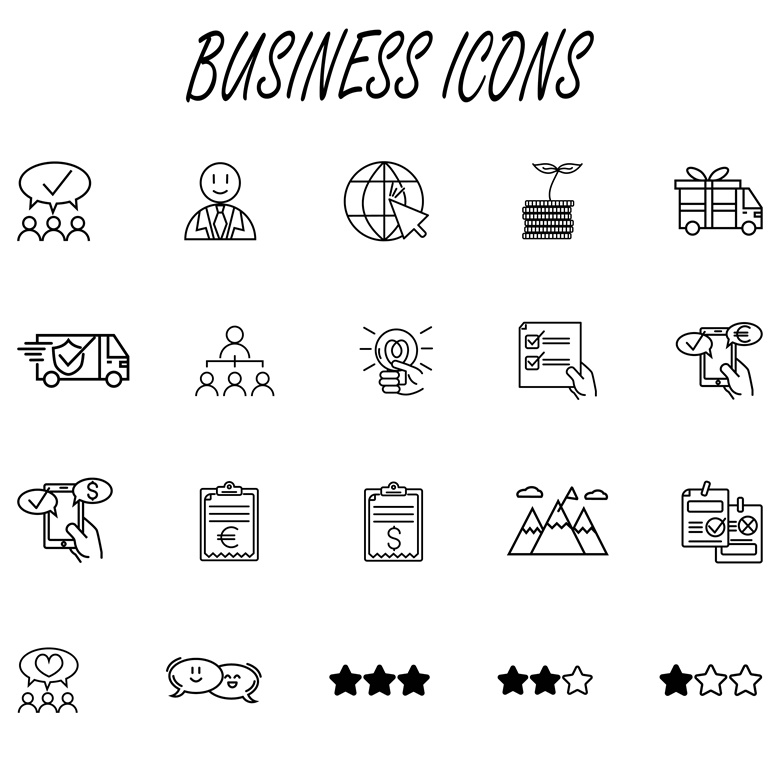 Business Icons - Bellowen's Ko-fi Shop - Ko-fi ❤️ Where creators get  support from fans through donations, memberships, shop sales and more! The  original 'Buy Me a Coffee' Page.
