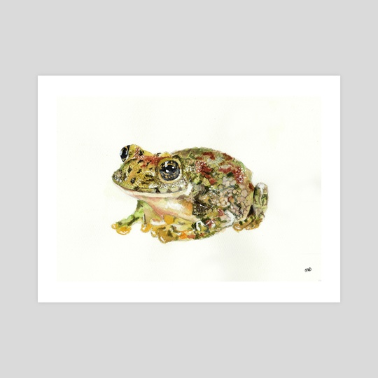 Original Painting: Casque Frog - Mark Dudlik's Ko-fi Shop - Ko-fi ️ ...