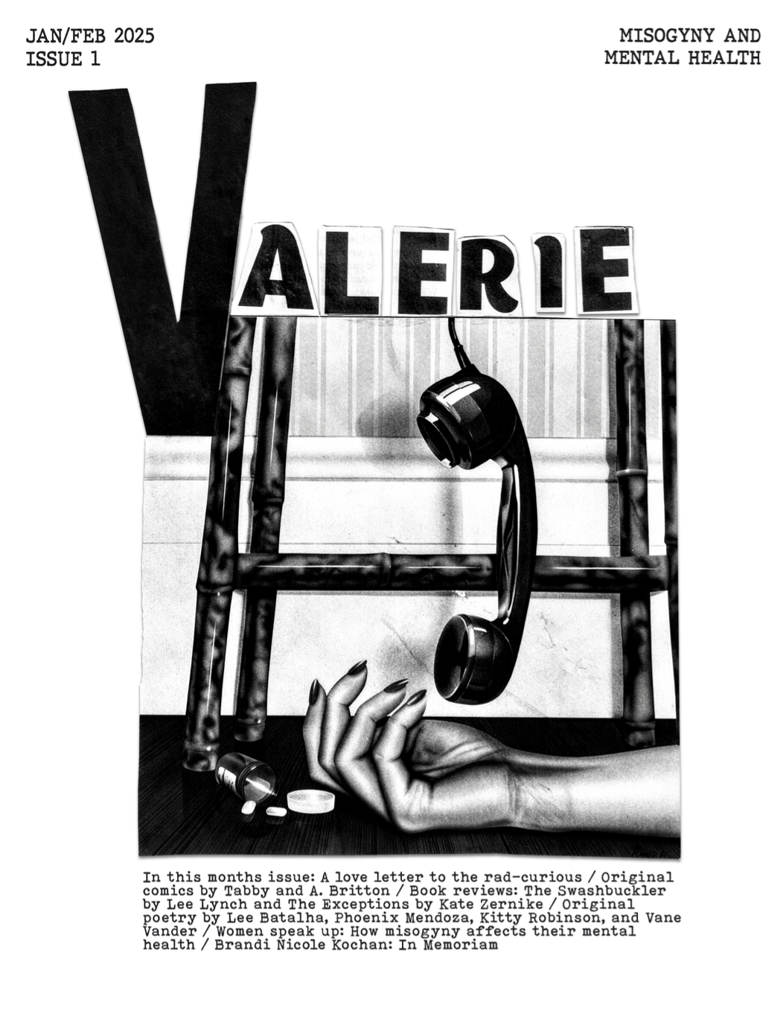 Valerie Issue #1: Misogyny and Mental Health