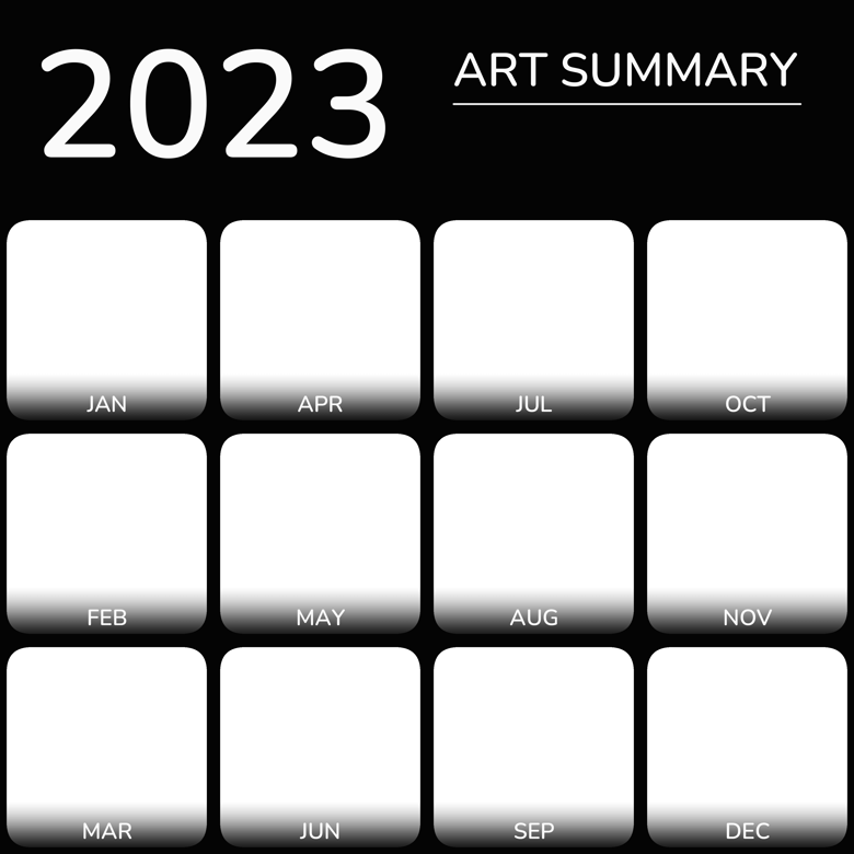 Art Summary 2023 ⭐ - MiniSheepPencil's Ko-fi Shop - Ko-fi ️ Where ...