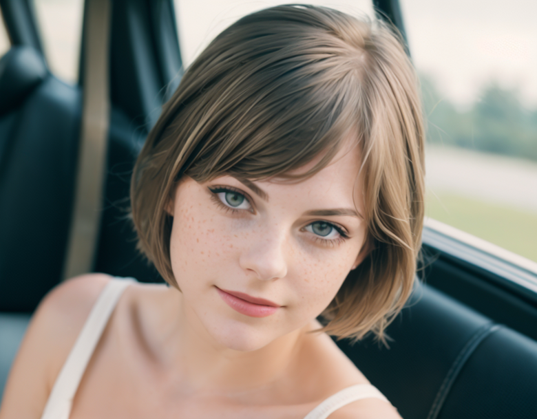 Ella Freya  Blonde hair girl, Short hair cuts, Short hair styles