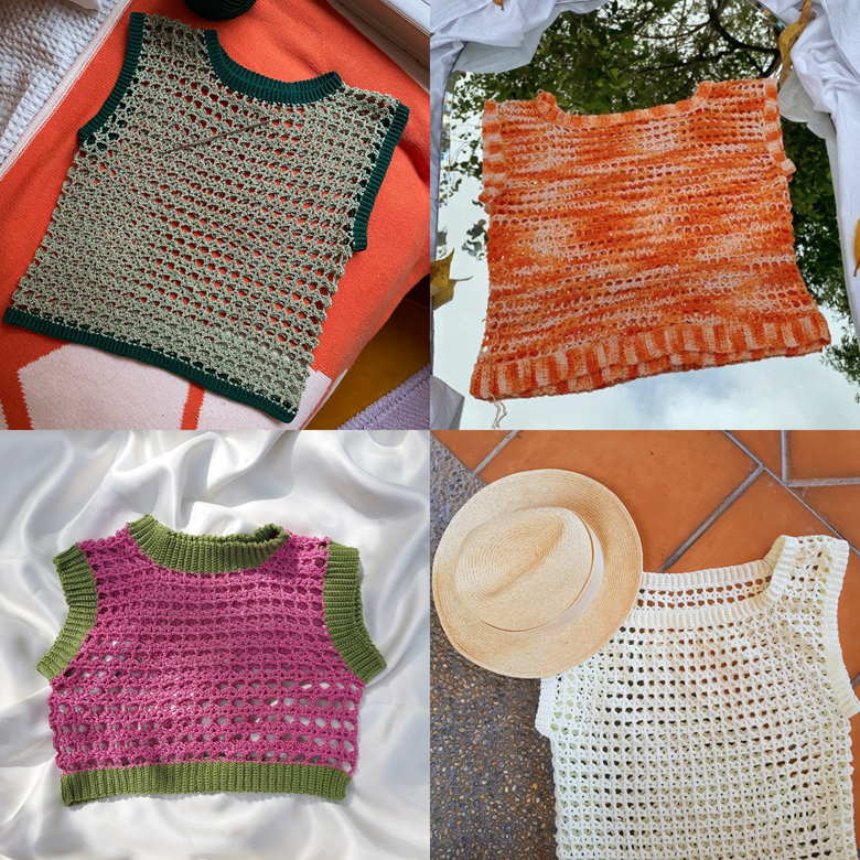 【COSYHARU】Mesh knit vest Hot Mesh Vest | Crochet Pattern | PDF – Crochetreat