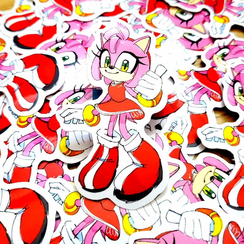 Sonic Sticker – Camilla Khau Designs
