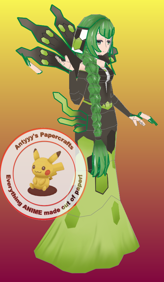 Pokemon - Human Zygarde papercraft - Antyyy's Ko-fi Shop - Ko-fi ️ ...