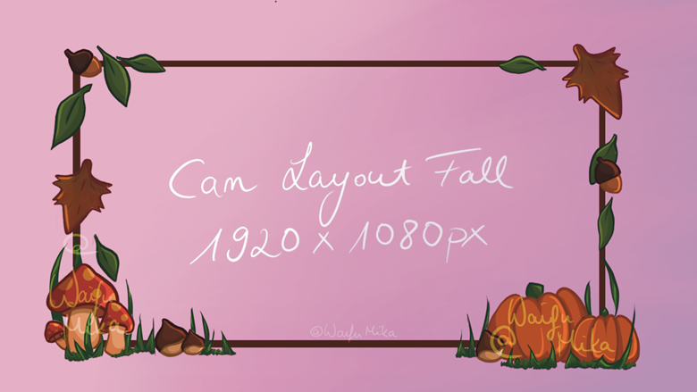 [FREE] Fall Themed cam layout - Mika's Ko-fi Shop - Ko-fi ️ Where ...