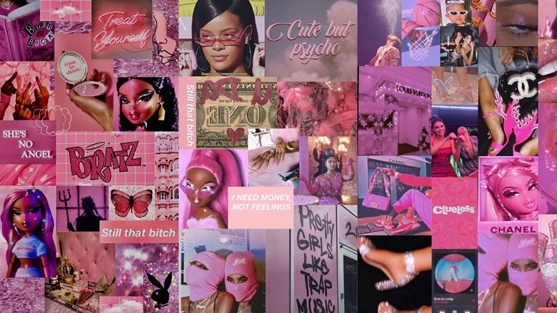 Pink Collage Wallpaper - Neri's Ko-fi Shop - Ko-fi ️ Where creators get ...