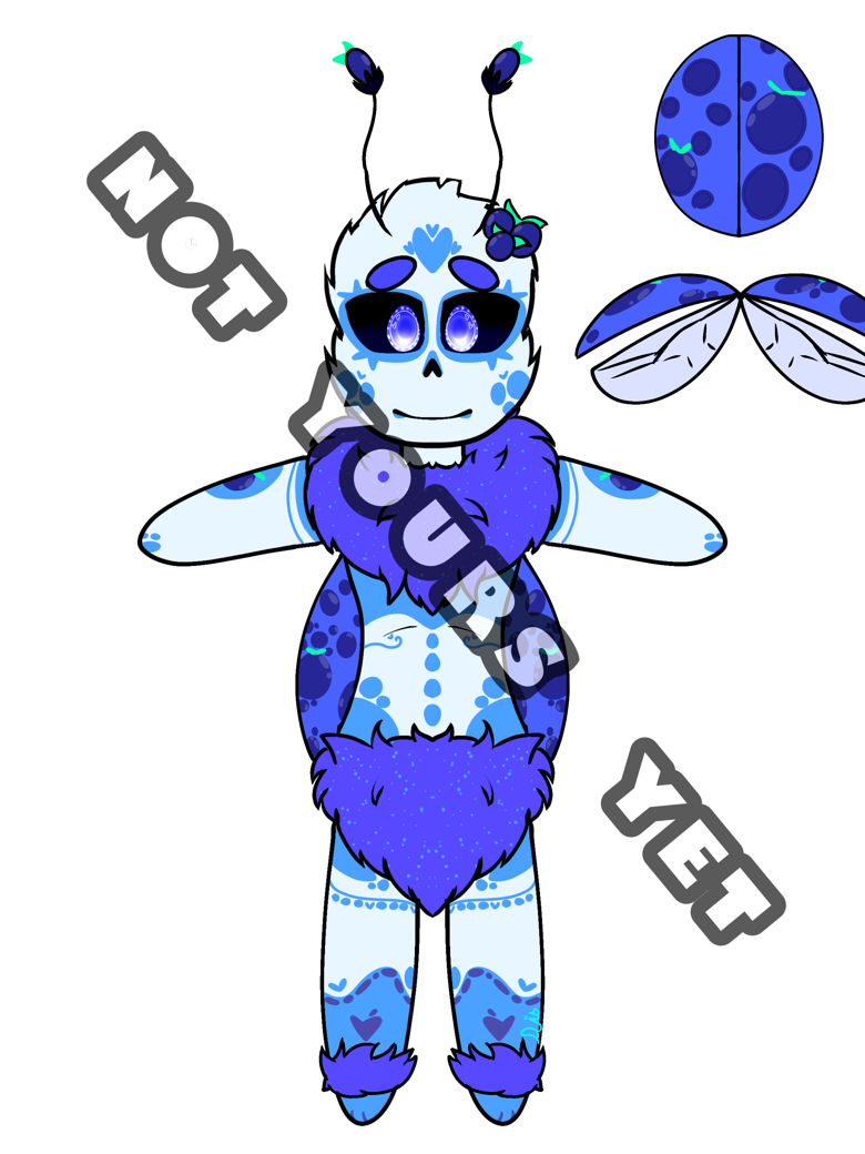 Blueberry Milkshake Sans Bug Adopt Minisculetale Dj Doodlezs Ko Fi