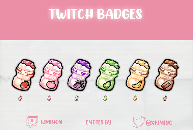 Pudding Twitch Badges - Kimiyon's Ko-fi Shop - Ko-fi ❤️ Where creators get  support from fans through donations, memberships, shop sales and more! The  original 'Buy Me a Coffee' Page.