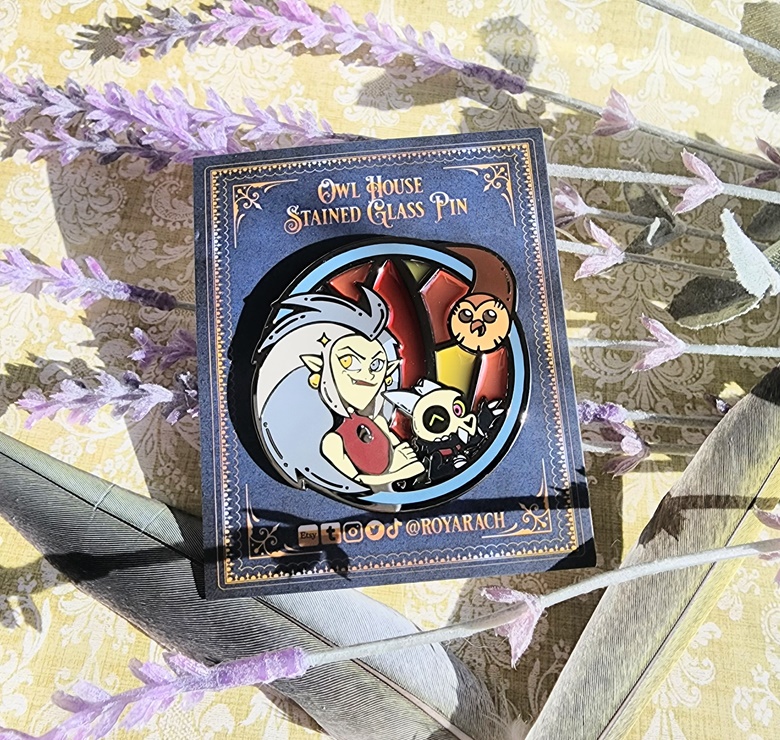 KING OF STATES ENAMEL PIN