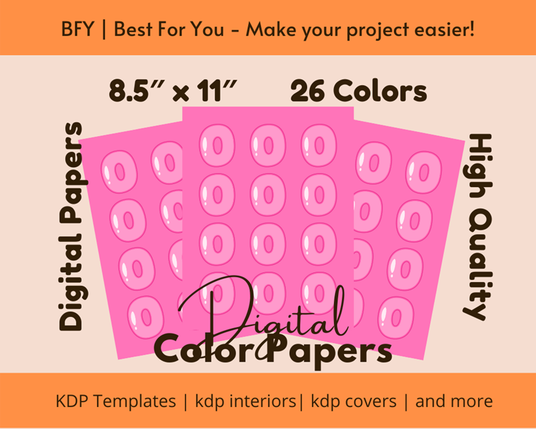 40 Digital Color Papers Dot Grid Color Paper 8.5 x 11* Commercial Use -  BFY DIGITAL's Ko-fi Shop - Ko-fi ❤️ Where creators get support from fans  through donations, memberships, shop sales