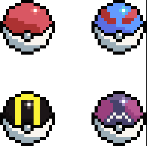 Poke Balls Twitch Sub / Cheer Badges Pixel Art - seaosaur's Ko-fi Shop -  Ko-fi ❤️ Where creators get support from fans through donations,  memberships, shop sales and more! The original 'Buy