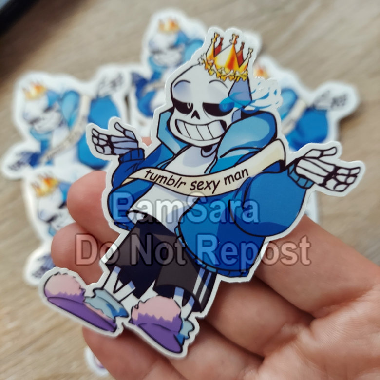 Undertale Sans Sticker - Sticker Mania