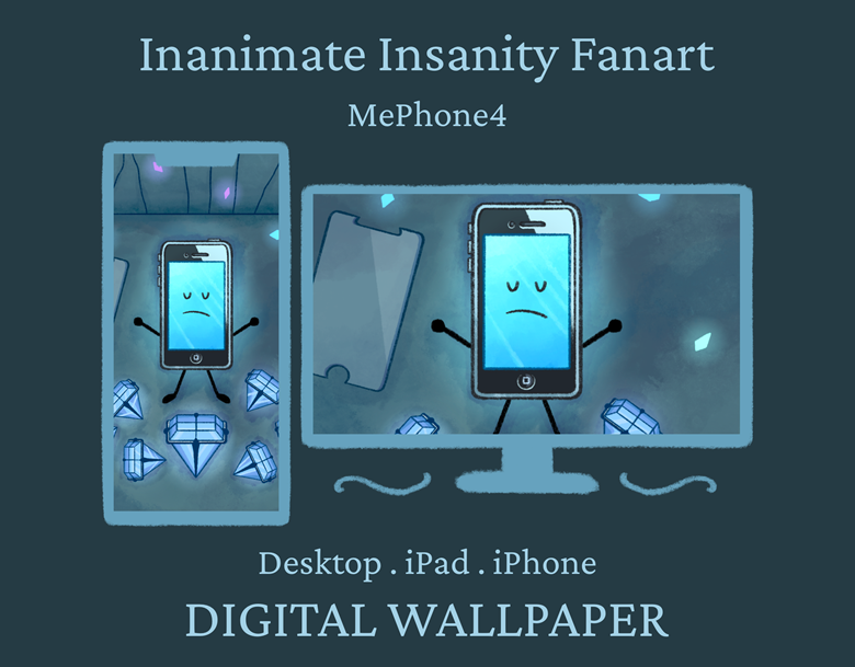 [Digital Download] MePhone4 (Inanimate Insanity Fanart) Digital ...