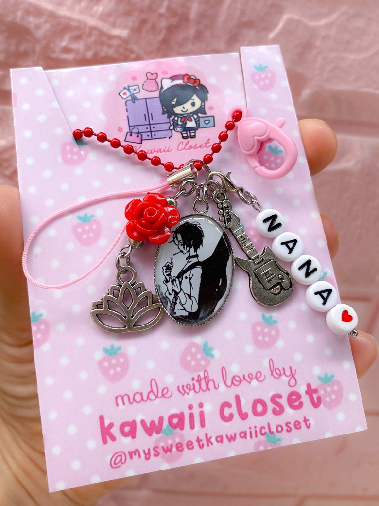 Nana & Hachi Inspired Phone Charm 