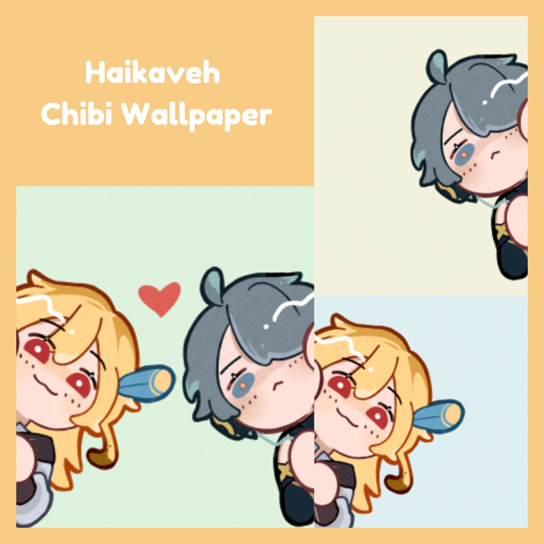 Haikaveh Chibi Wallpaper - Kei's Ko-fi Shop - Ko-fi ️ Where creators ...