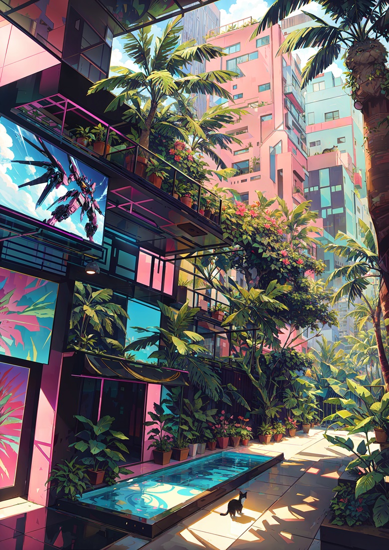 Solarpunk Miami - Ann H's Ko-fi Shop