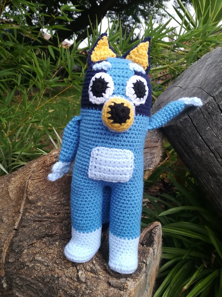 Bluey Digital Crochet Pattern (PDF Download) Miss Gingie Crochet's Ko