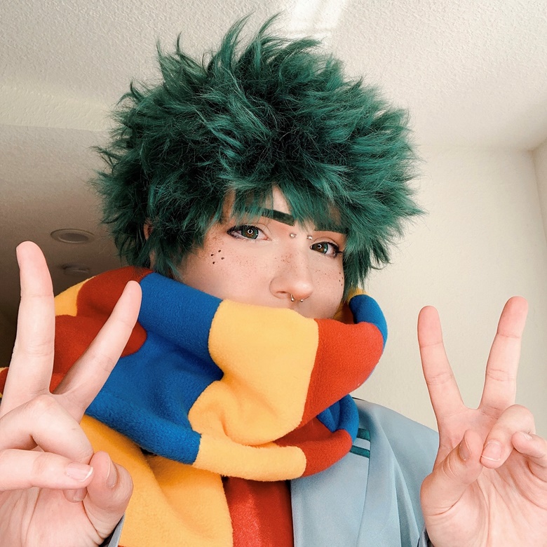 Deku All Might Scarf - Max Hallow's Ko-fi Shop - Ko-fi ️ Where creators ...