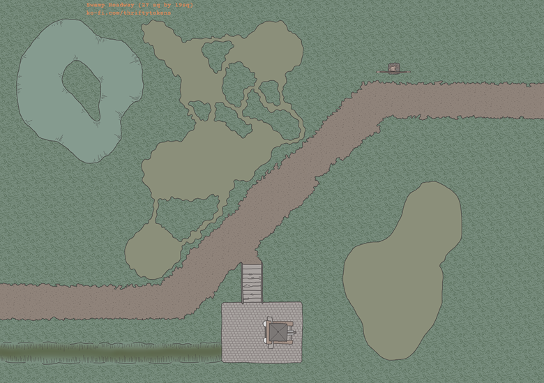 swamp-roadway-printable-pages-ko-fi-where-creators-get-support-from