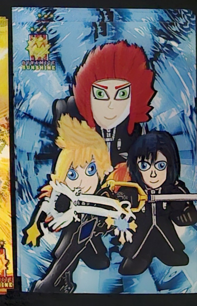 The Sea Salt Trio (Roxas, Axel) Kingdom Hearts Print - Dynamite ...